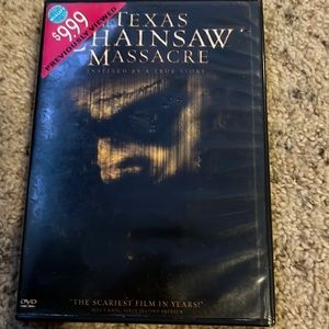 Original Texas Chainsaw Massacre DVD